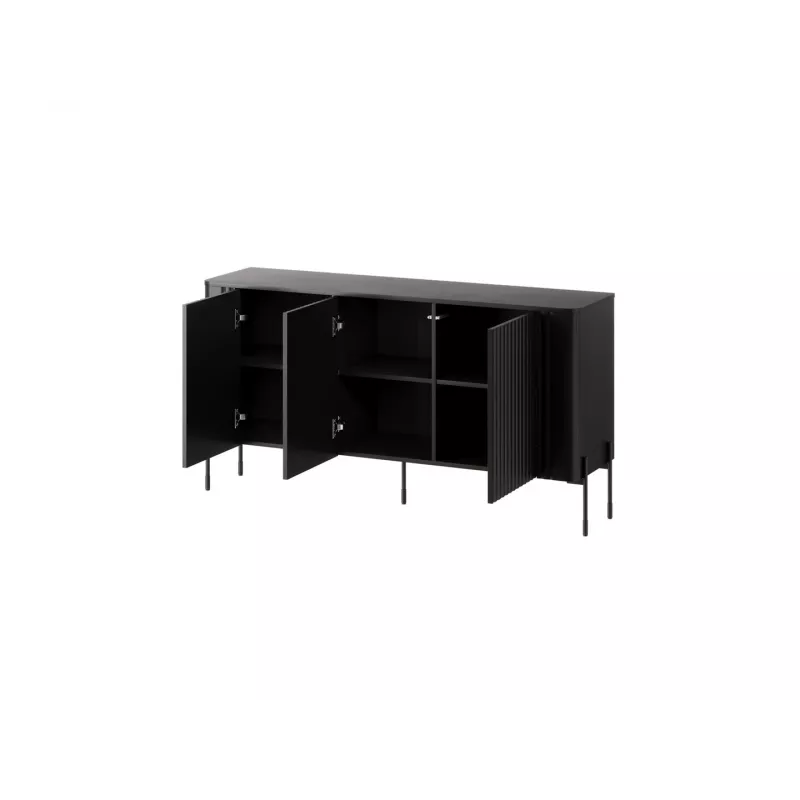 Cama VERA kummut 150x40x80 must matt