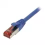 patch-kaabel RJ45 - CAT6 250Mhz - 10m sinine - S-STP(S/FTP) - TPE/LSZH(Superflex) - Synergy 21 -