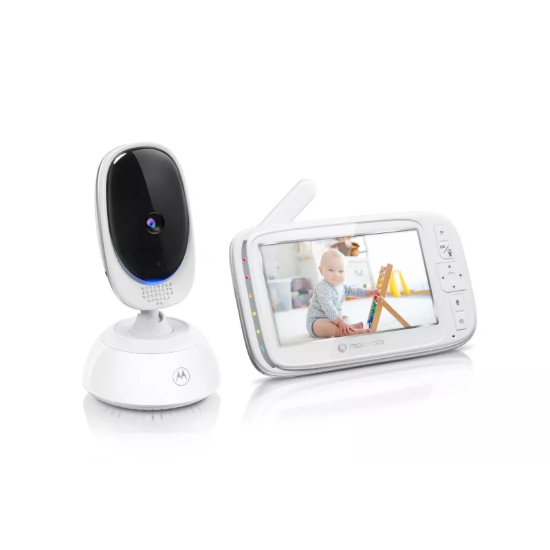 Video beebimonitor MOTOROLA VM75 5,0-tollise ekraani ja öövaatlusega
