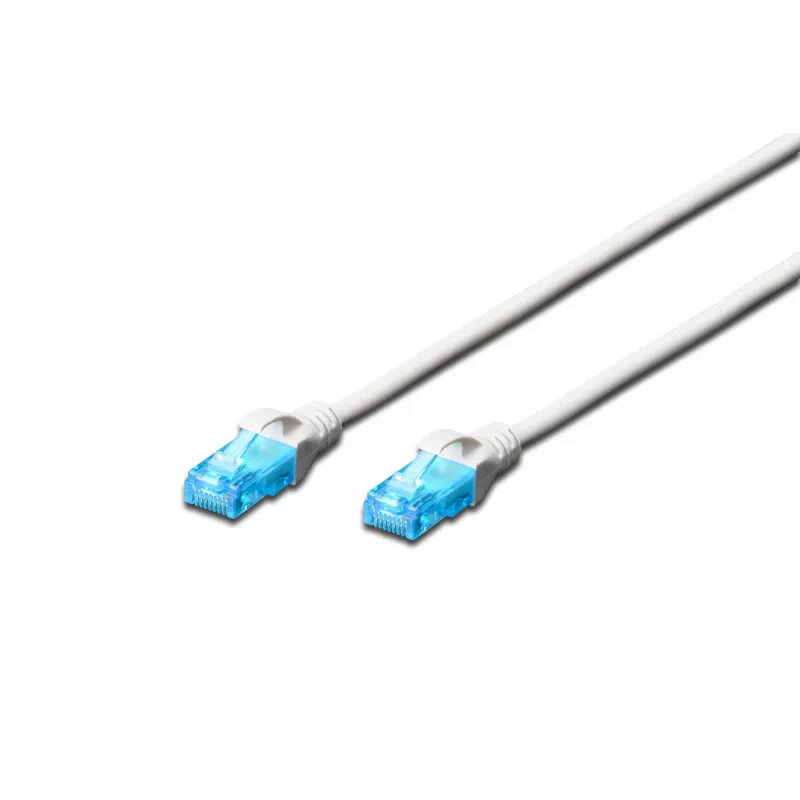 CAT 5e U-UTP patchkaabel 0,5 m valge