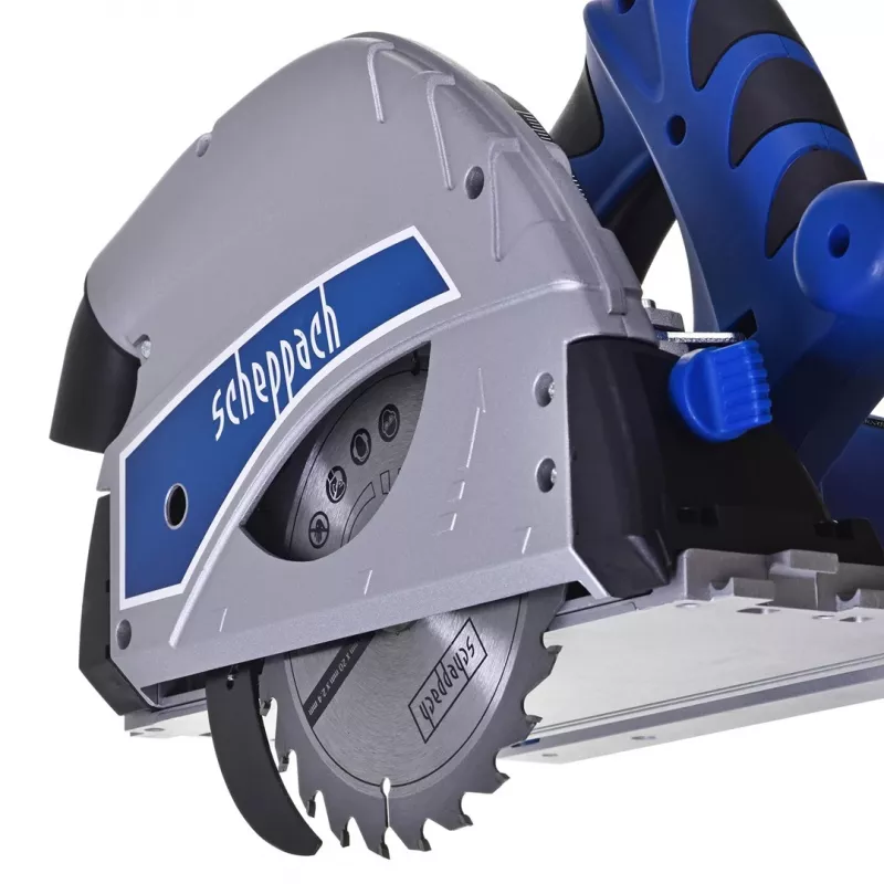 Ketassaag Scheppach PL55, 1200 W, 230 V, tera Ø160 mm, 24T, lõikesügavus 49,5 mm (90°), kalde reguleerimine, puit