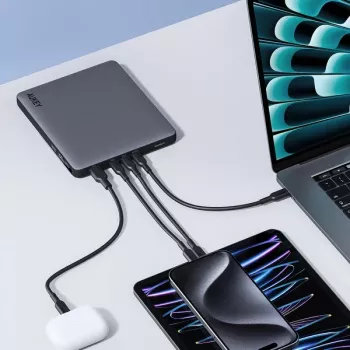 AUKEY Sprint X 20000mAh 100W sülearvuti toitepank PD3.0-ga - hall