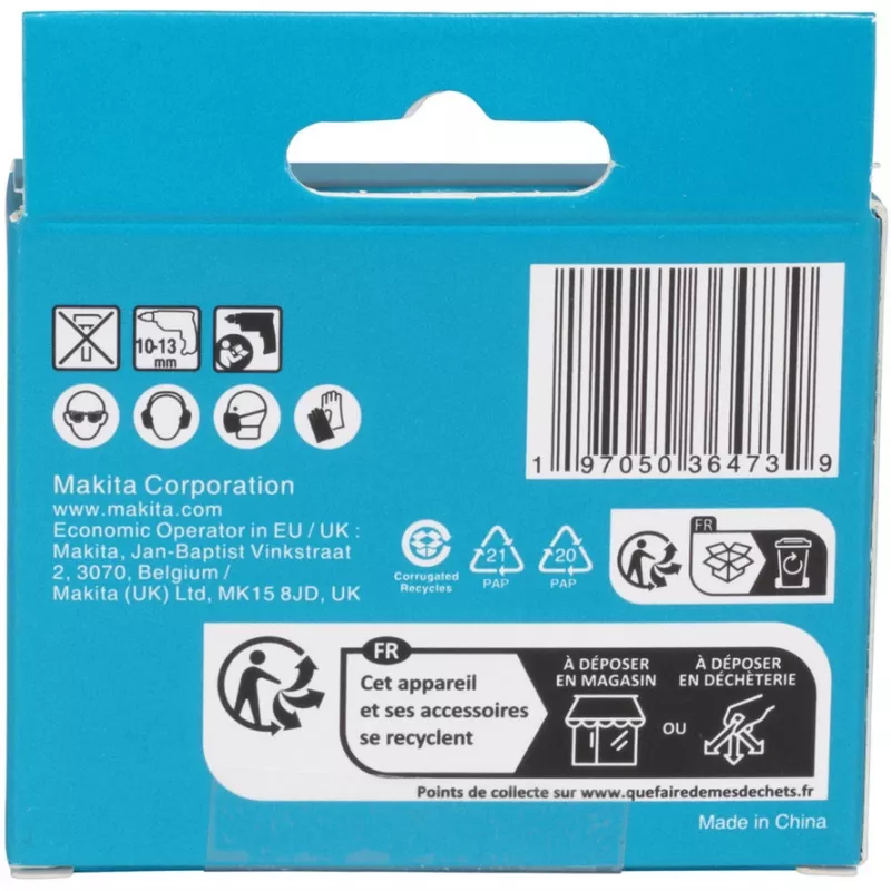 Puurikomplekt Makita E-25410 klaasile ja plaadile, 5 tk