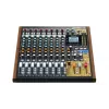 Mikser Tascam Model 12 — 12‑kanaliline analoog-/digitaalmikser, 24‑bitine, 48 kHz, USB‑C, SD-kaart, Bluetooth 5.0