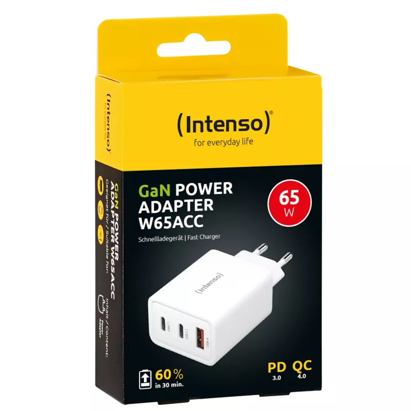 Toiteadapter 1XUSB-A/2XUSB-C/7806512 Intenso
