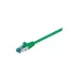 Wentronic Goobay CAT 6a ühenduskaabel, S/FTP (PiMF), roheline, 1 m - LSZH halogeenivaba, vask (93681)