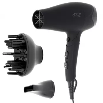 Adler AD 2267 föön must, 2500 W