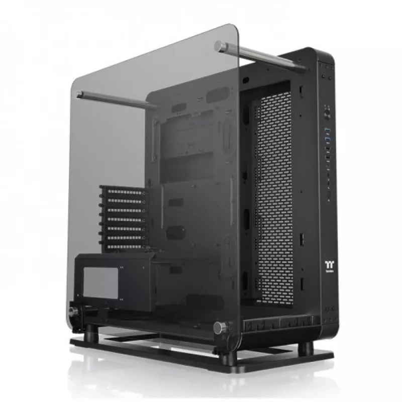 Arvuti korpus Thermaltake Core P6 karastatud klaasiga Midi Tower must