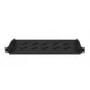 Lanberg AK-1014-B 19-tolline riiul 1U 483x220 mm, 25 kg, must