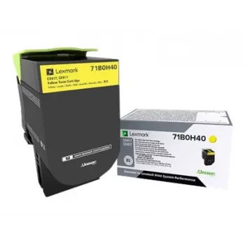 Toner Lexmark TONER REGULAR OPEN kollane CRTG 71B0H40 3000 lehekülge