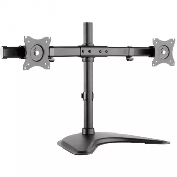 HAGOR HA FS - kinnituskomplekt (lauale kinnitatav hoidik) - 2 LCD-ekraanile - must - ekraani suurus: 38-68 cm (15-27 tolli)
