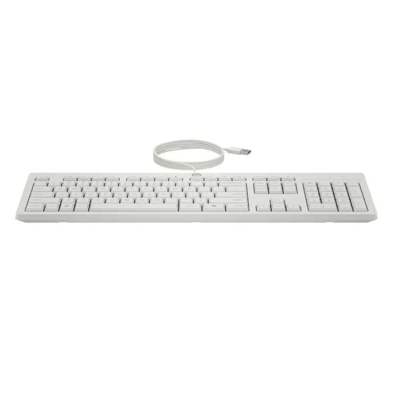 HP 225 G2 USB-juhtmega hiire ja klaviatuuri komplekt, Copilot-klahv - Cashmere Valge - EESTI