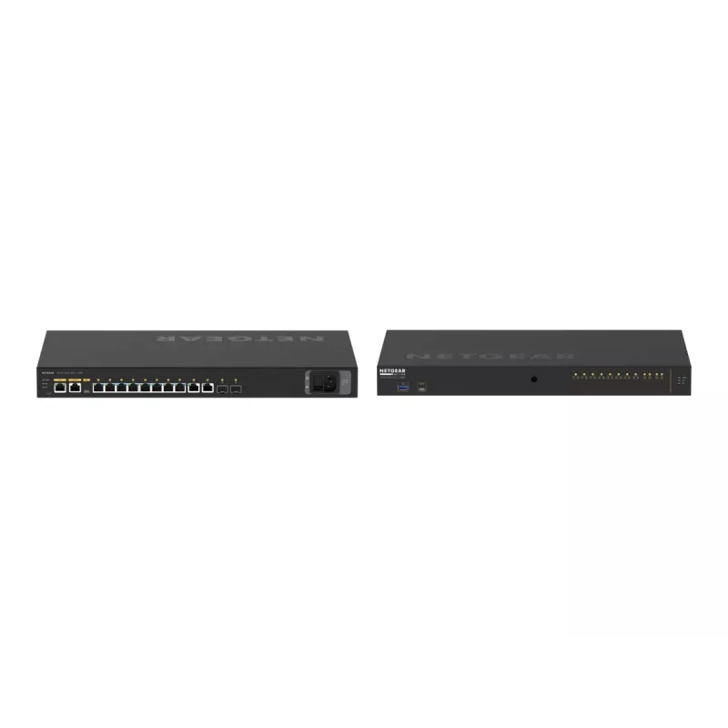 NETGEAR M4250-10G2XF-PoE++ Hallatav L2/L3 Gigabit Ethernet (10/100/1000) Toite üle Etherneti (PoE) 1U Must