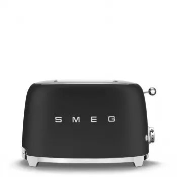 Röster Smeg 50's Style TSF01BLMEU 2 viilu Must Roostevaba teras