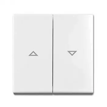 Switch plate and socket cover busch jaeger 1713-0-0202 — dekoratiivne seinaraam lülititele ja pistikupesadele