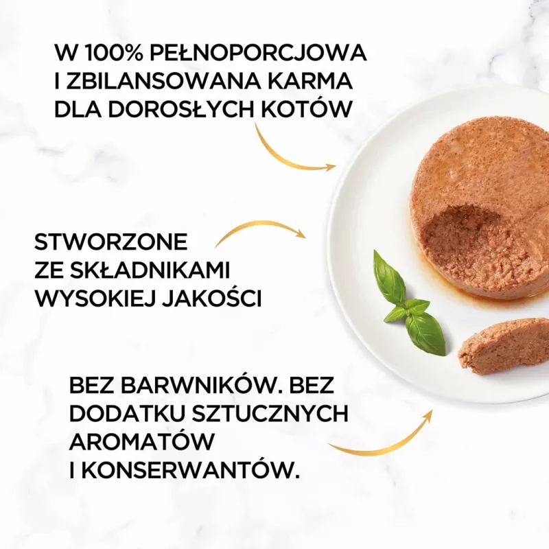 Märg kassitoit Purina Nestlé GOURMET Gold Kalkun 85 g purk täiskasvanud kassidele, ülekaalulisuse valem