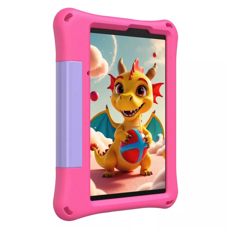 Tahvelarvuti UleFone Tab A9 Pro Kids — 4 GB muutmälu, 128 GB salvestusruumi, LTE, roosa
