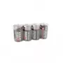 ANSMANN 5015581 Punane leelispatareid, Mono (D), 4 tk pakend