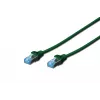 Võrgukaabel Digitus CAT 5e SF/UTP 1m roheline RJ-45
