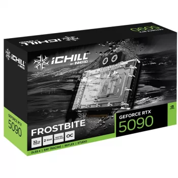 INNO3D GeForce RTX 5090 iCHILL Frostbite 32GB GDDR7 graafikakaart