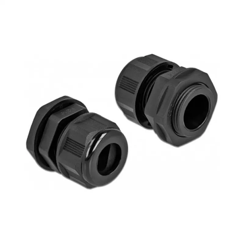 Kaablitihend DeLOCK 60385 Must Plastik 2 tk
