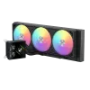 Gamemax CPU vedelikjahuti | GLACIER 360 LCD BK | Intel, AMD