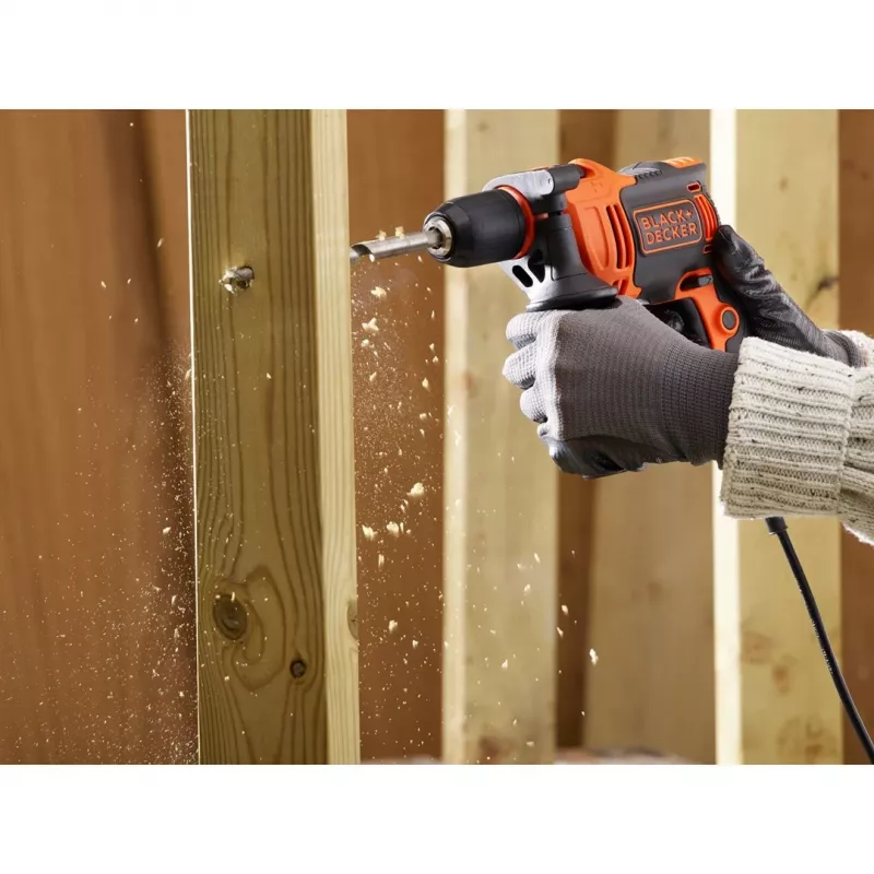 Black & Decker BEH710-QS puur 2800 p/min Must, Oranž