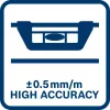 Bosch 1 600 A01 V3Z lood 1,2 m alumiinium, must