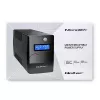 Qoltec Monolith UPS Double-conversion Online 0,65 kVA 360 W 2 AC-pistikupesa