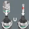 Wera Zyklop 8009 Pocket Imperial Set 1 - Knarrenschraubendreher mit Bit-Satz