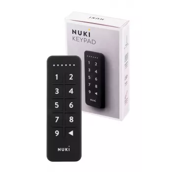 NUKI nutikas ukselukumoodul Bluetooth (5.0) IP65 koodlukk CR2032 patareid kaasas