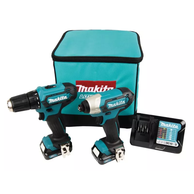 Makita CLX224A akutööriistade komplekt 12V MAX; 2 x 2.0 Ah