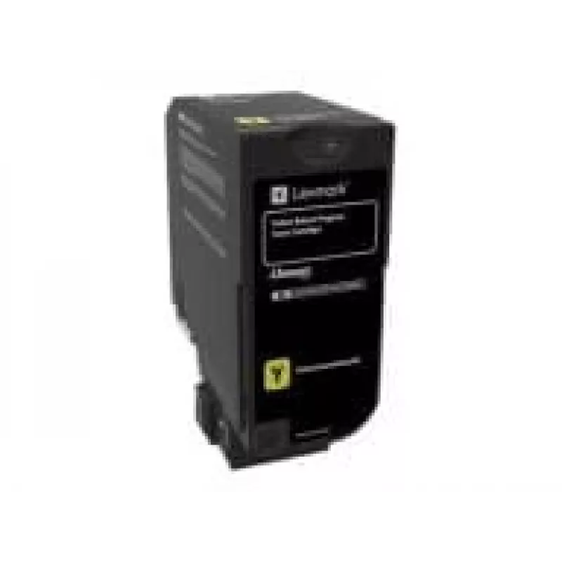 Toonerkassett Lexmark 74C20Y0 1000 lehekülge Kollane