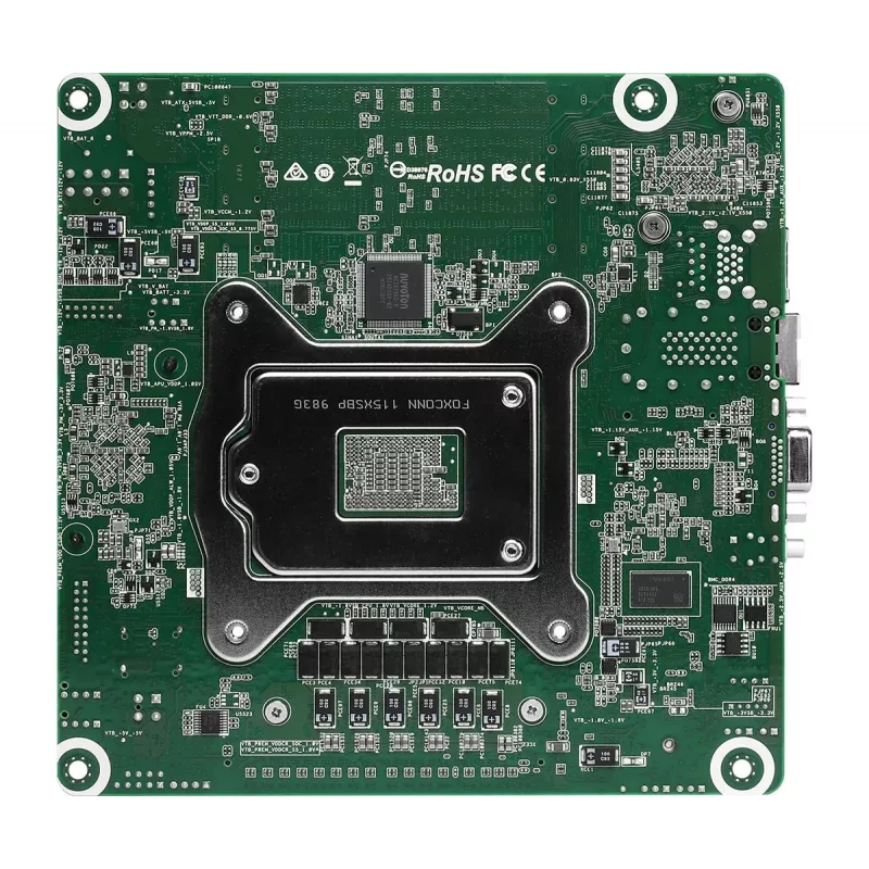 ASRock X570D4I-2T emaplaat AMD X570 pesa AM4 Mini ITX