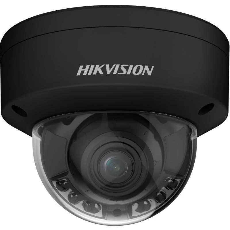 Hikvision Pro Series koos ColorVu DS-2CD2747G2HT-LIZS(2.8-12)/eF/BLK Turret IP turvakaamera sise- ja välistingimustes 2688 x 1520 pikslit Lakke