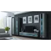 Cama TV-alus VIGO uus 30/180/40 valge/hall läikiv