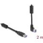 DeLOCK USB-kaabel Type-A isane Type-B isane 90° üles nurga all 2 m