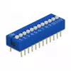 DIP-lüliti PCB-le DELOCK 66388, sinine plastik, 10 tk, 31,9×9,9×5,5 mm