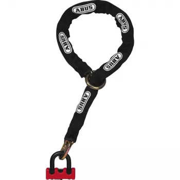 ABUS 59715 Fahrradschloss Must - Red 1200 mm Kettenschloss (59715)