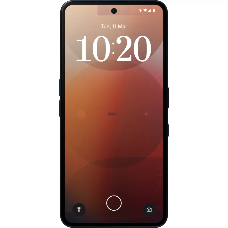 Nothing Phone (3a) 17,2 cm (6,77 inch) Dual SIM Android 15 5G USB Type-C 8 GB 128 GB 5000 mAh Must
