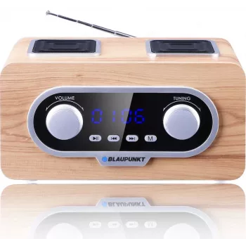 Blaupunkt PP5.2CR raadio kaasaskantav puit