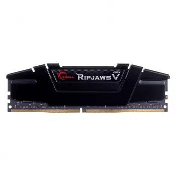 G.SKILL Ripjaws V Series (Intel XMP) DDR4 RAM 64 GB (4 x 16 GB) 3200 MT/s CL16-18-18-38 1,35 V lauaarvuti mälu UDIMM – must (F4-3200C16Q-64GVK)