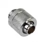 Alphacool Eiszapfen Connector sirge G1/4 inch AG to 13/10mm - kroomhõbedane
