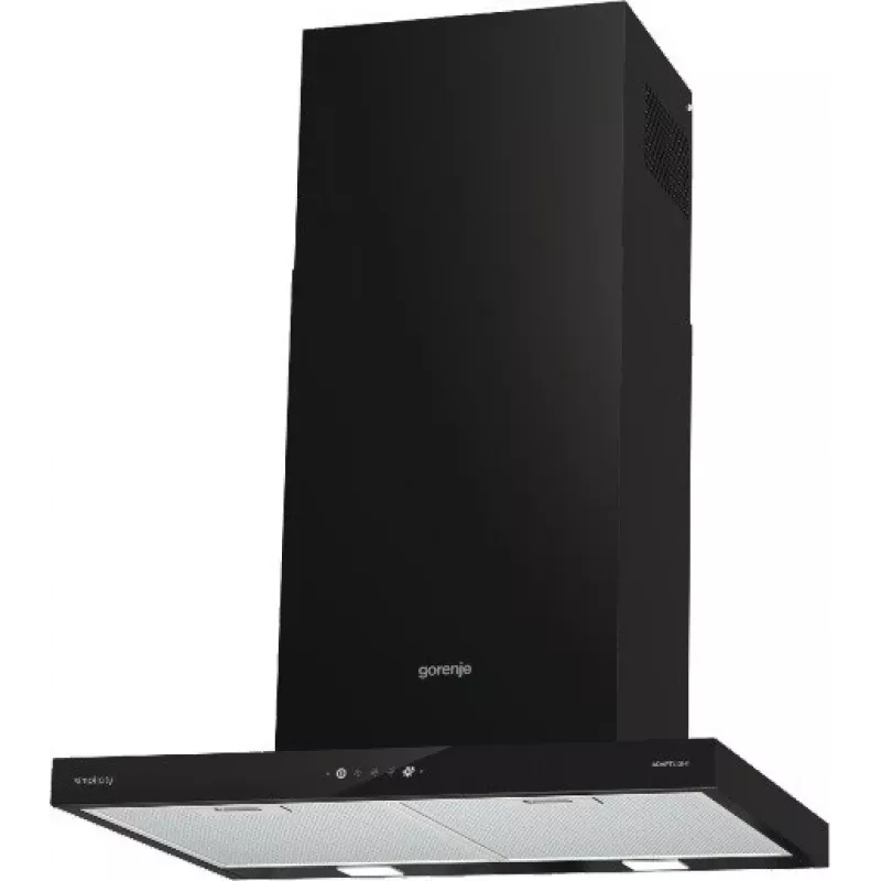 Gorenje WHT6SYB seinale paigaldatav must 650 m³/h