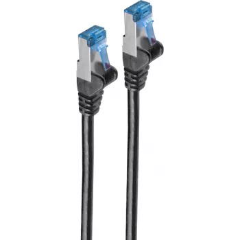 Võrgukaabel ShiverPeaks BS75715-S 5m Cat6a S/FTP Must