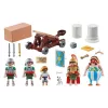 Playmobil 71268 Asterix: Edifis ja paleelahing roomlaste töötava katapuldiga kollektsioon mängufiguurid lõbus fantaasiarikas rollimäng