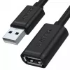 USB-kaabel UNITEK Y-C447GBK 0,5 m USB 2.0 must