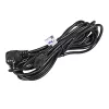 Akyga AK-PC-05C toitekaabel, CEE 7/7 - IEC C13, vask 3 x 1 mm², 5 m, must