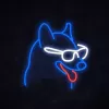 Neoonvalgusti MANTA Neon Lights Koer prillidega Manta SNL69MT — dekoratiivne LED-neoonseinavalgusti