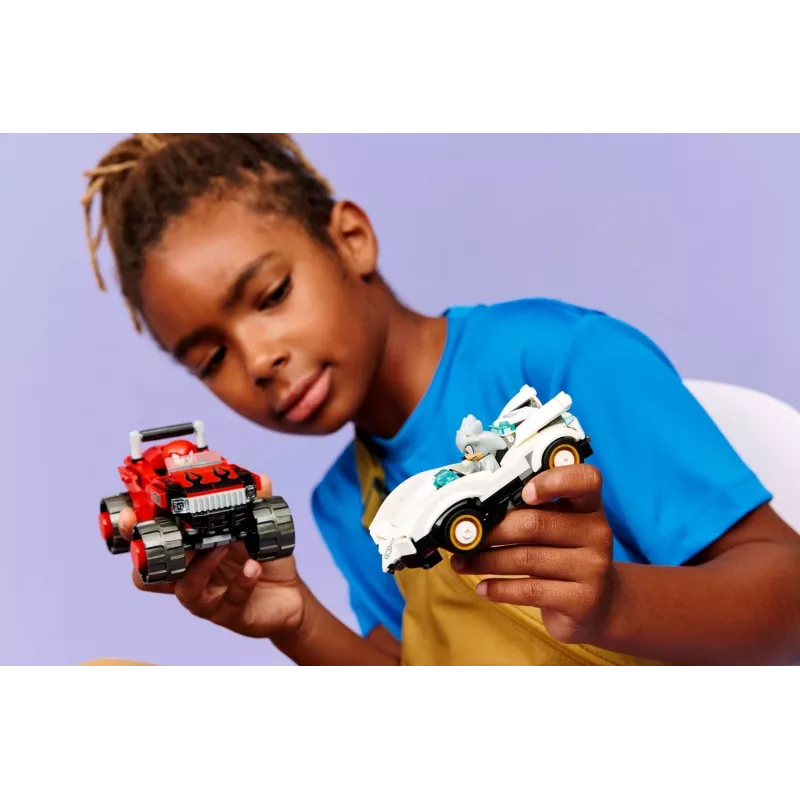 LEGO SONIC THE HEDGEHOG 77118 Silveri auto vs Knucklesi koletisauto